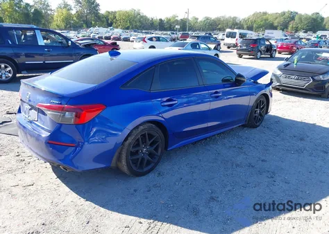 2022 Honda Civic Sport из США, поврежденный, VIN 2HGFE2F53NH581041